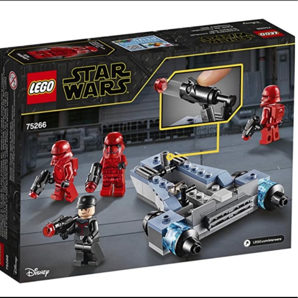 Star Wars Lego Set - Sith Troopers Battle Pack. SOLD
